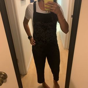 Urban outfitters Velvet jumpsuit